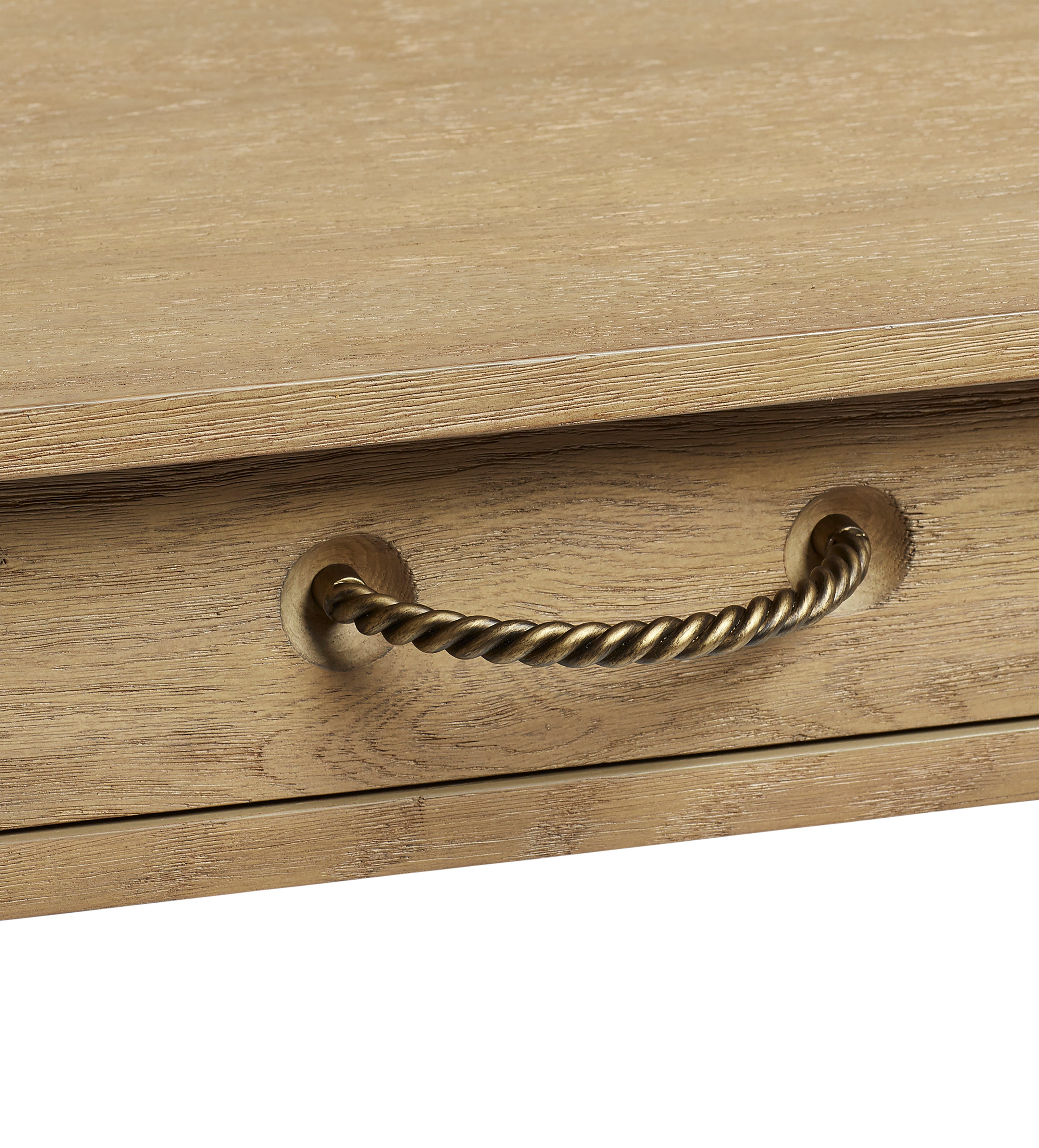 Theseus Desk/Dressing Table - Weathered Oak