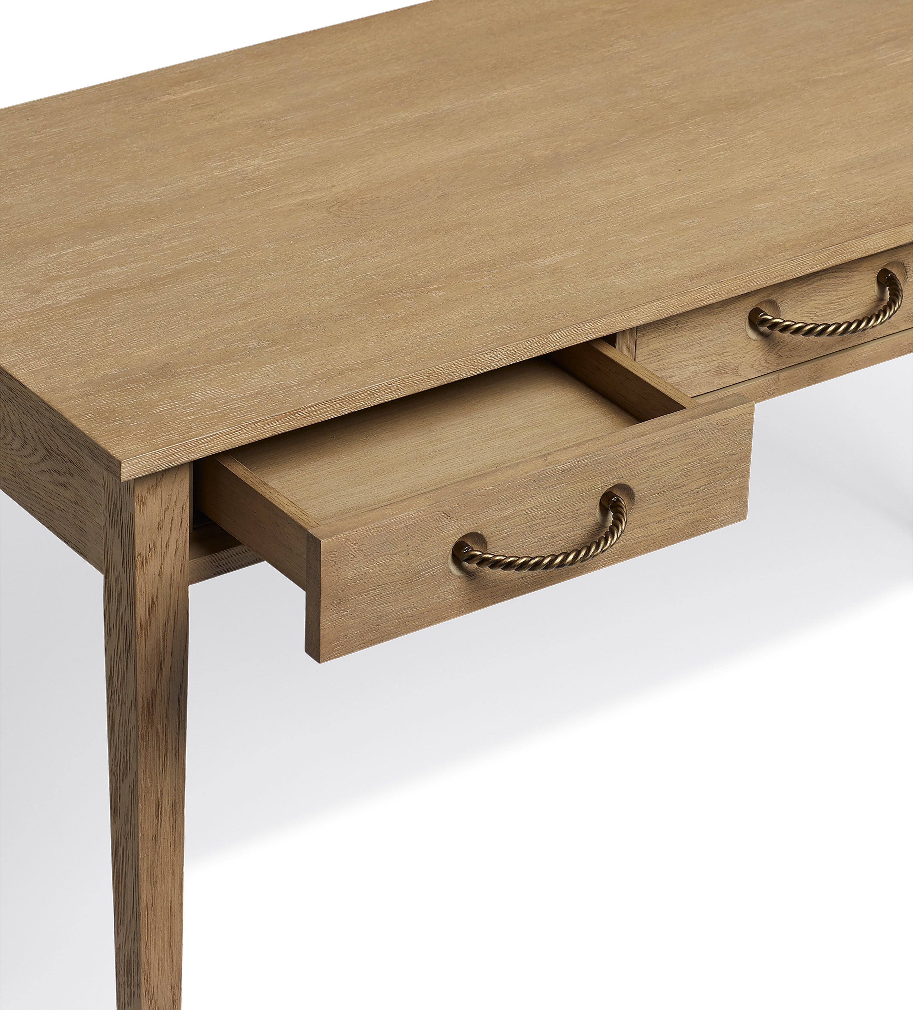 Theseus Desk/Dressing Table - Weathered Oak