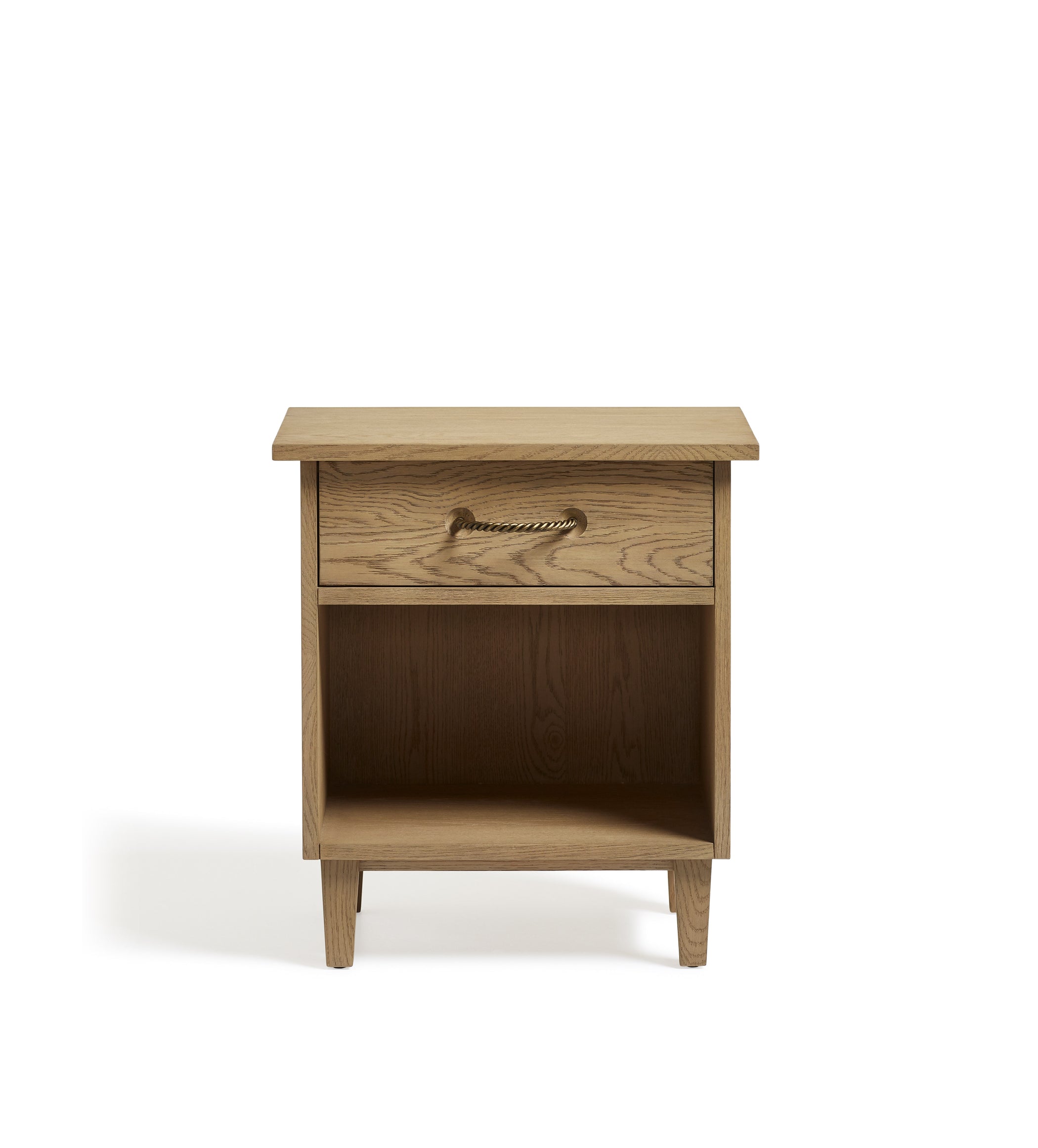 Theseus Side Table - Weathered Oak