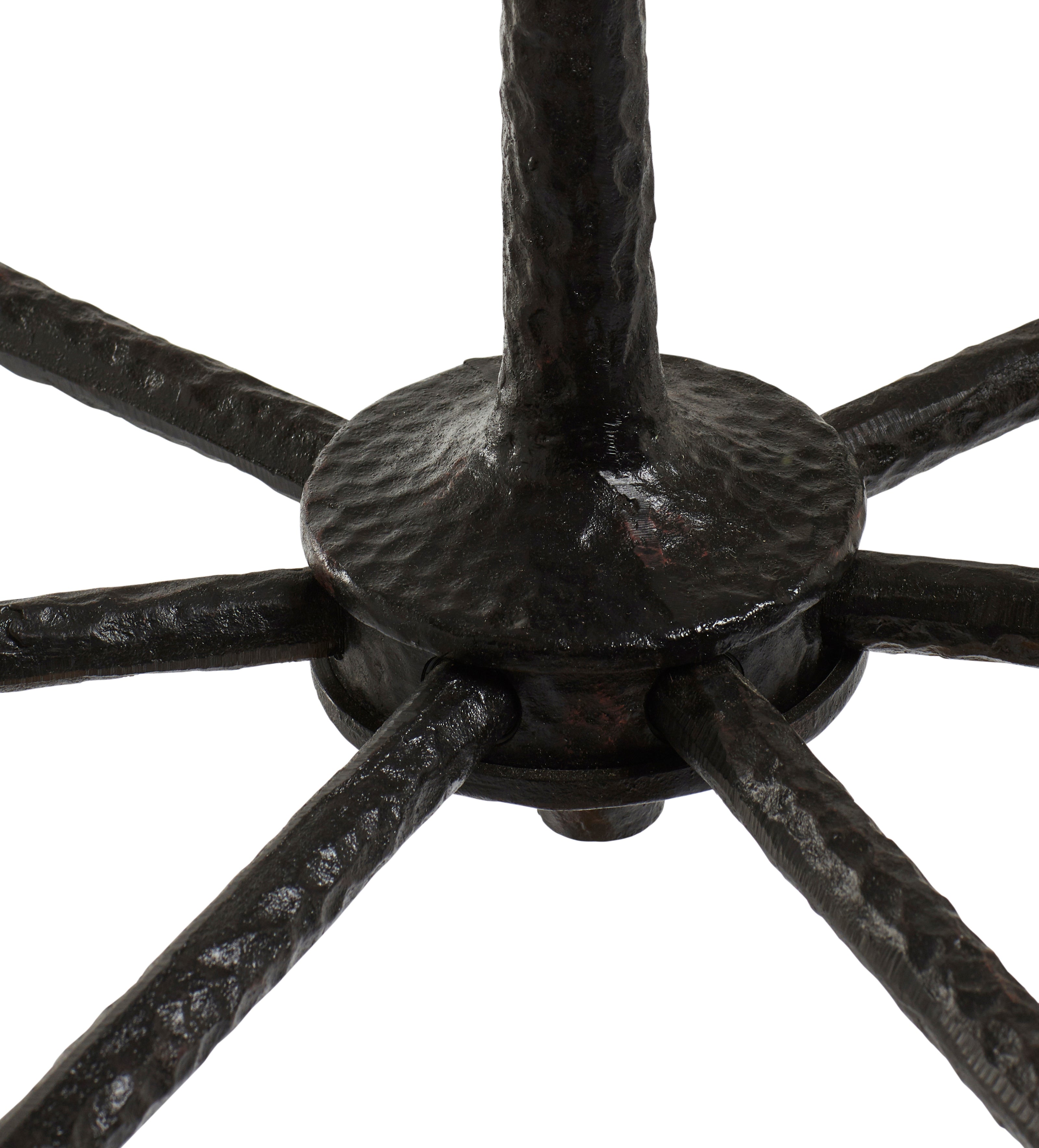 Thomasin Chandelier with Shades - Blackened Bronze
