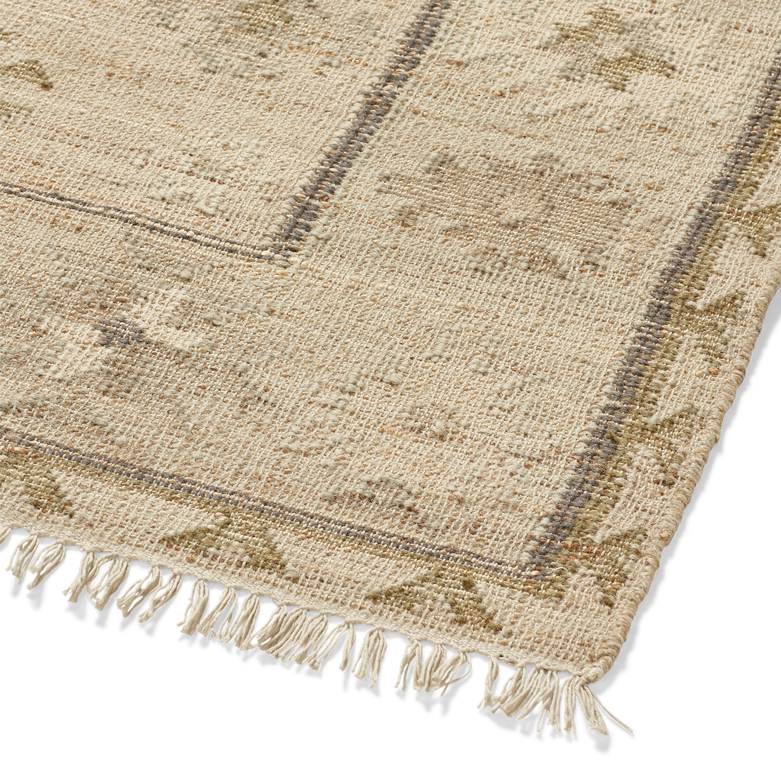 Tiarah Rug 244x305cm - Natural/Olive