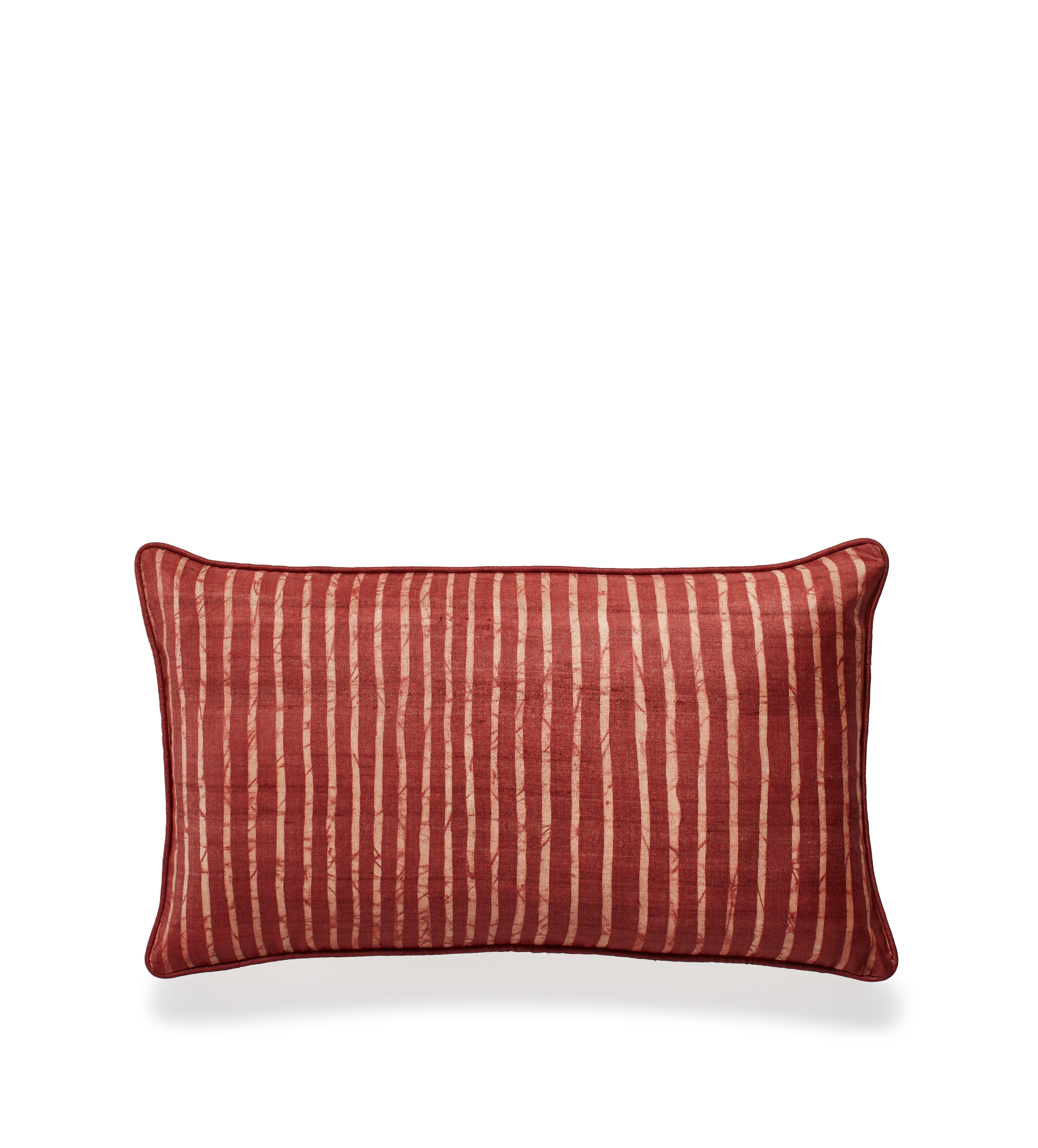 Tora Cushion Cover - Red Madder