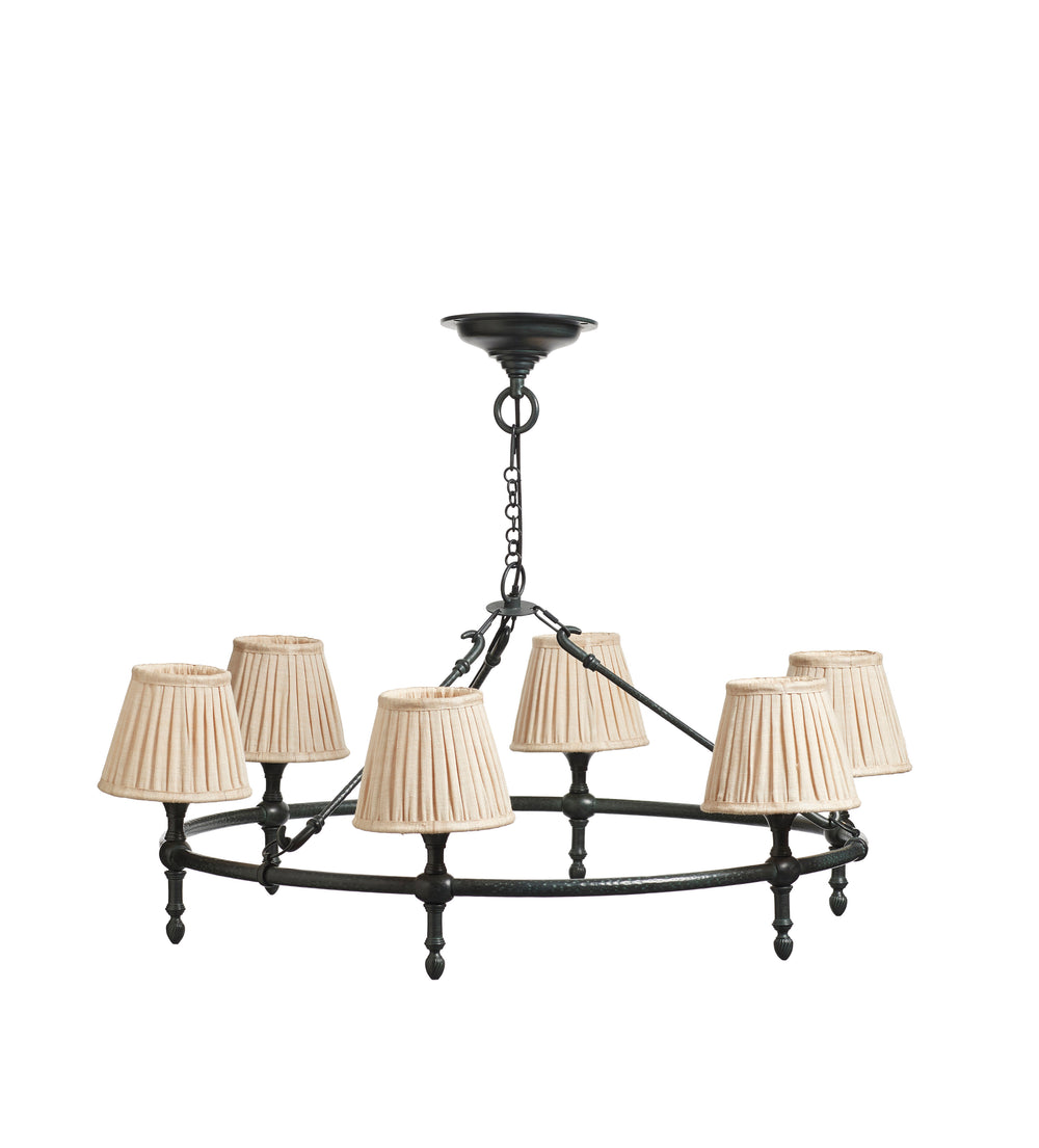 Torquent Chandelier -  Verdigris