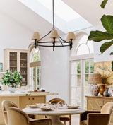 Torquent Chandelier -  Verdigris