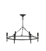 Torquent Chandelier -  Verdigris