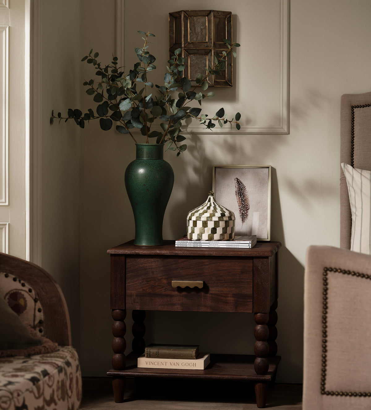 Torsten Stone Wall Light - Natural