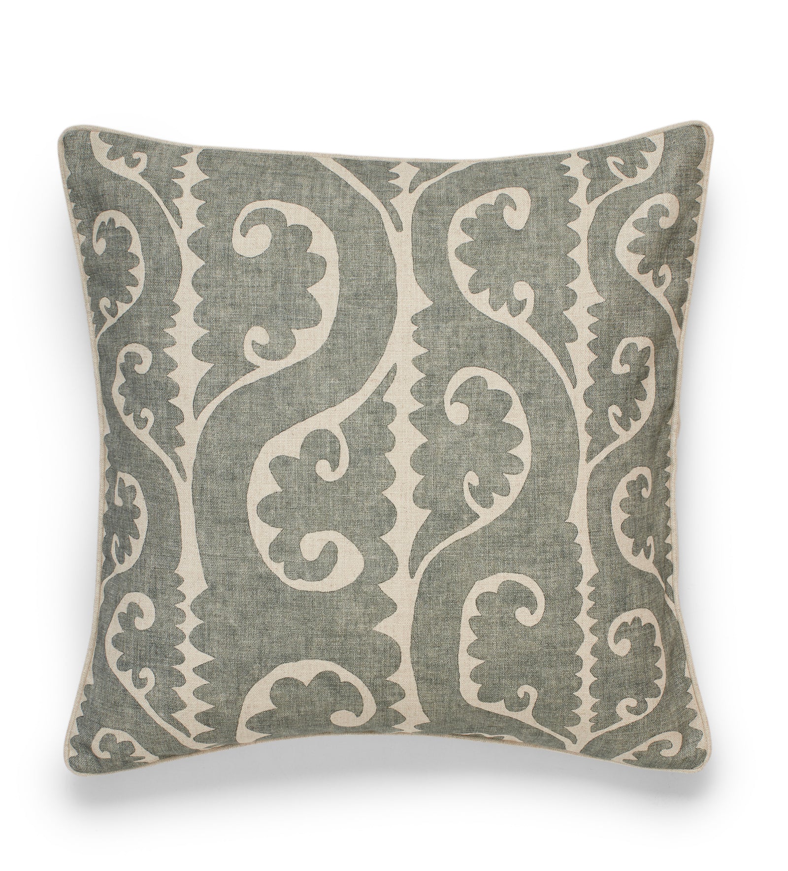 Totem Cushion Cover - Dark Seafoam