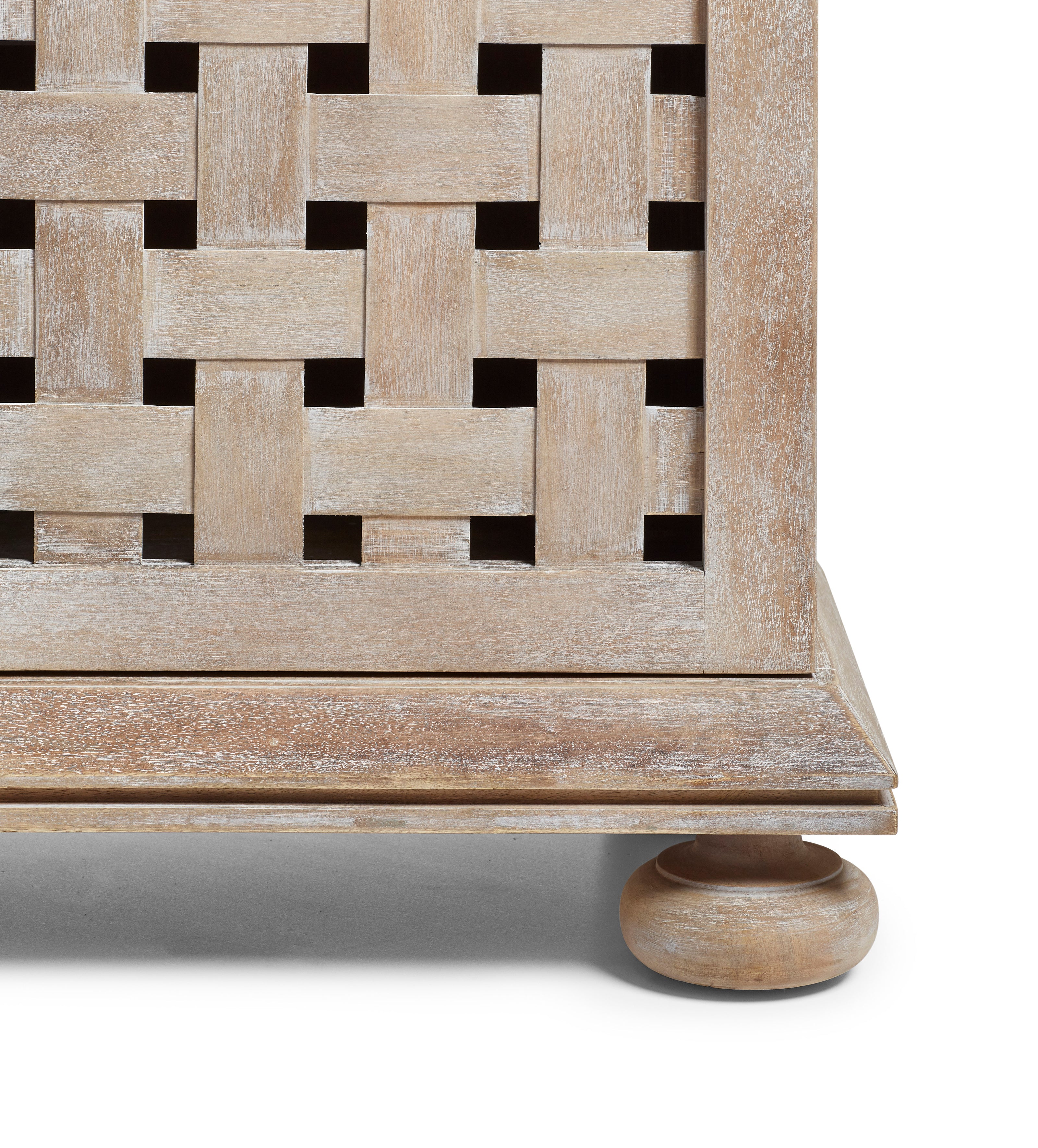 Tracery Sideboard - Silvered Teak