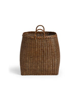 Tresse Rattan Planter - Antique Brown
