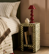 Triya Wireless Table Lamp and Shade - Red