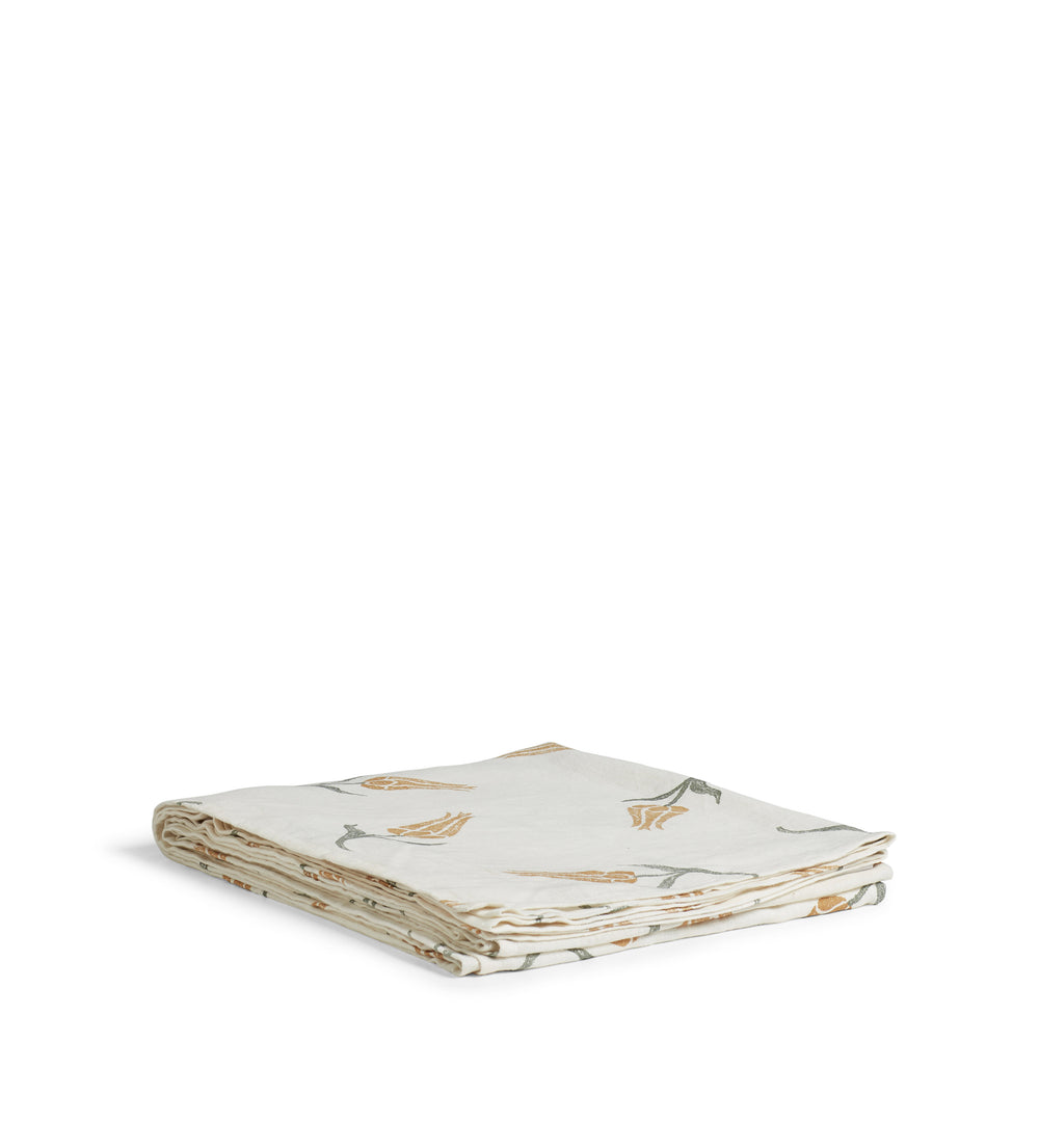 Tulipe Tablecloth - Ochre