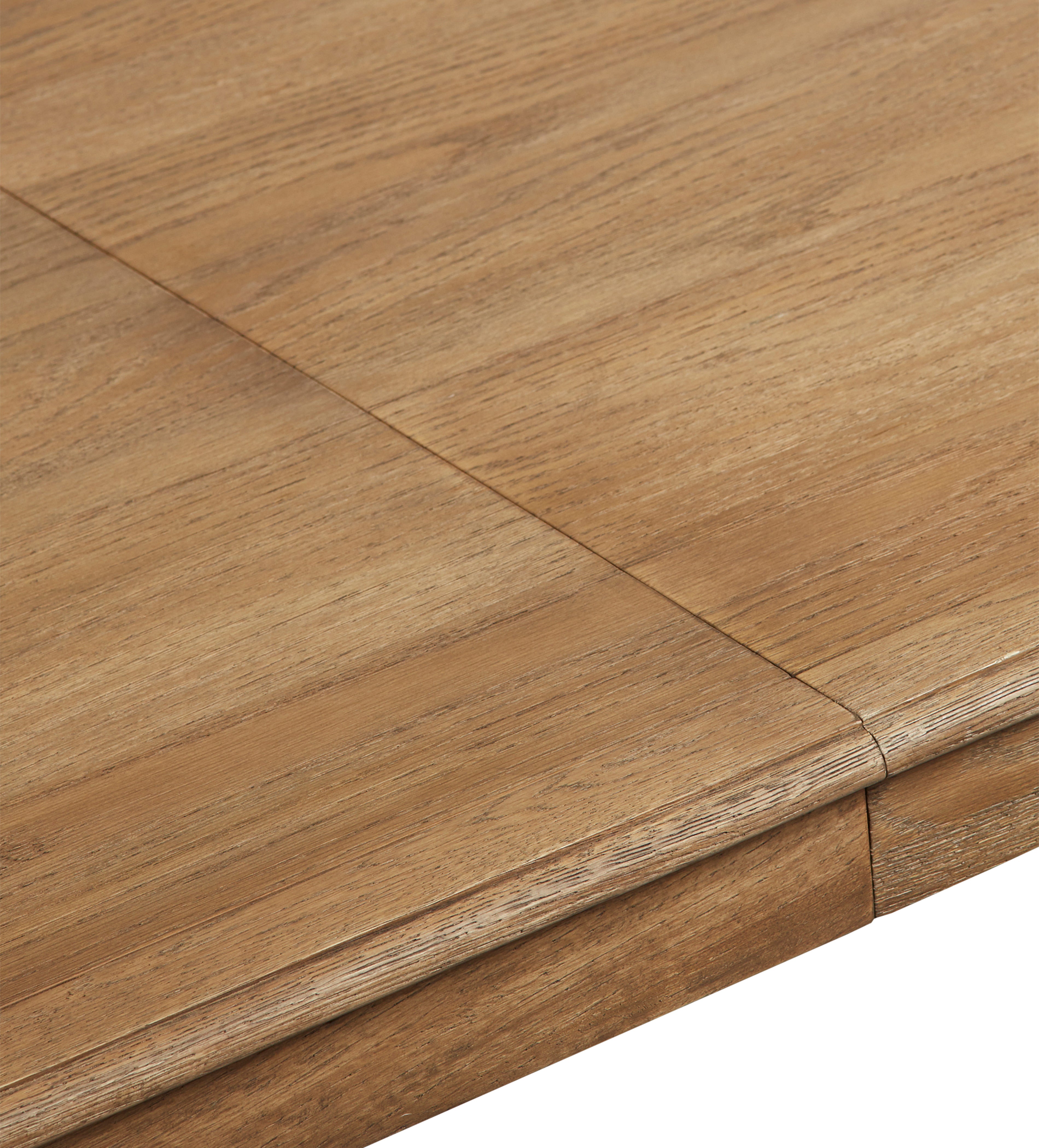 Turnus Extendable Dining Table - Weathered Oak | OKA