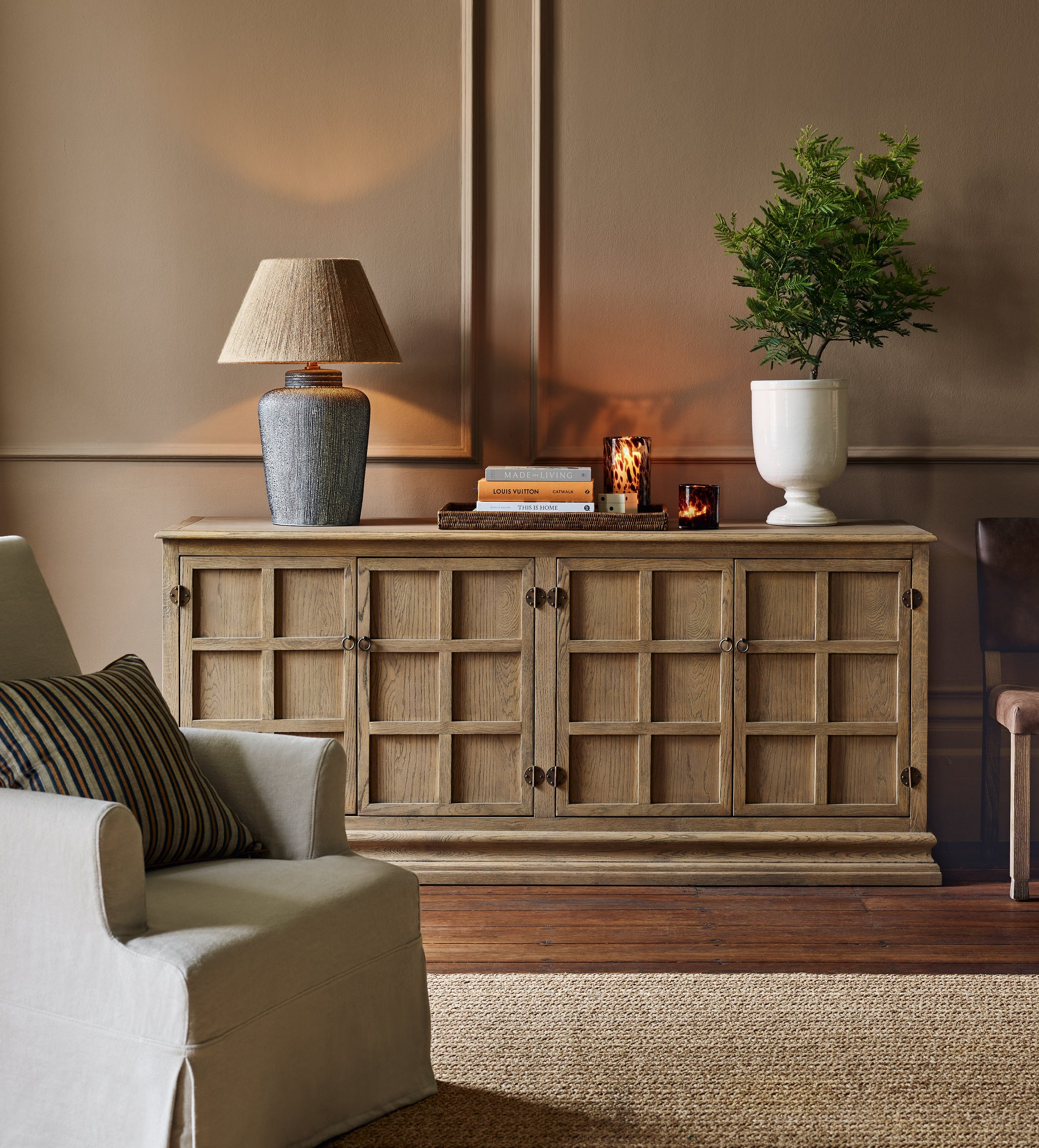 Turnus Sideboard - Weathered Oak