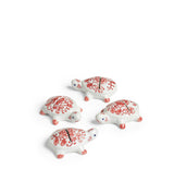 Turtle Cardholders - Set of Four - Red