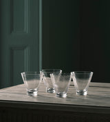 Twisted Glassware Set – Set of Twelve