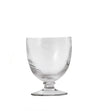 Twisted Small Wine Glasses - Set of Four - Clear