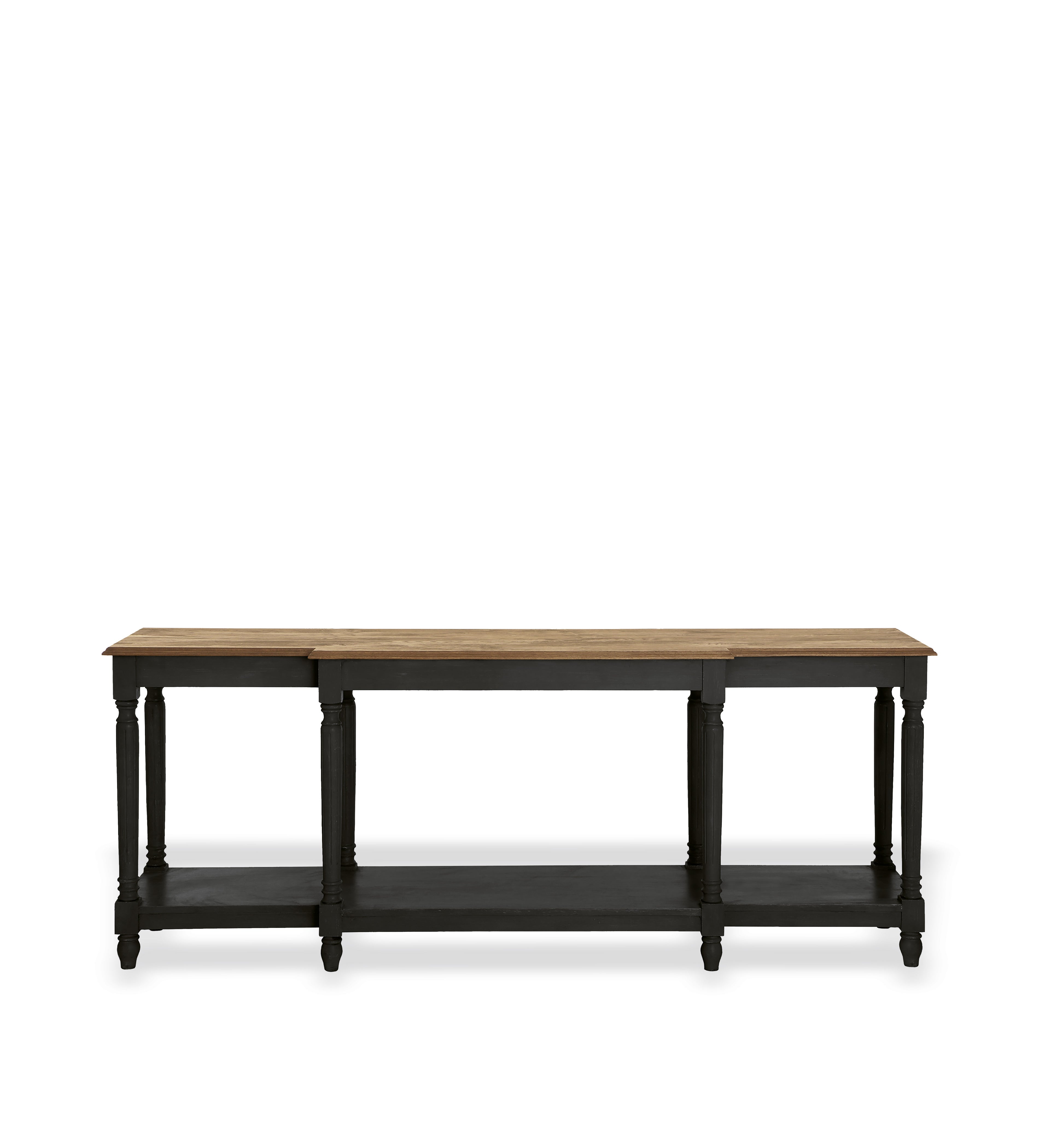 Upton Console Table - Black | OKA