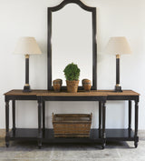 Upton Console Table - Black