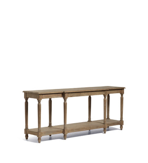 Upton Console Table - Burnt Oak | OKA