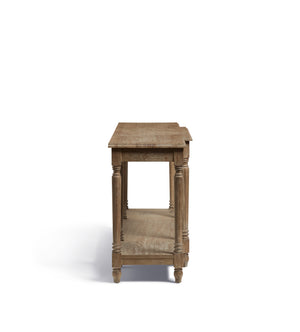 Upton Console Table - Burnt Oak | OKA