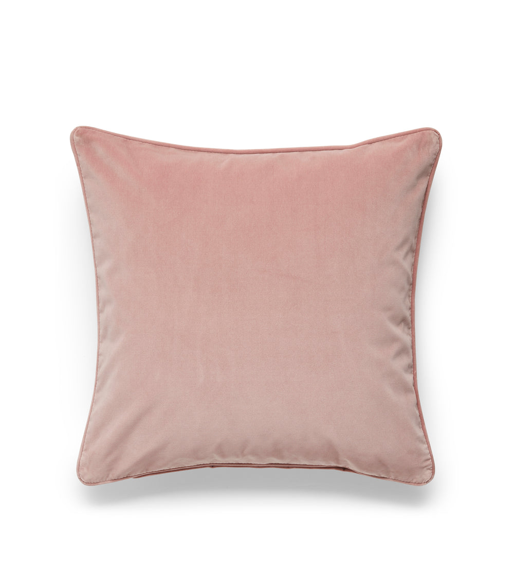 Vellus Velvet Cushion Cover - Old Rose