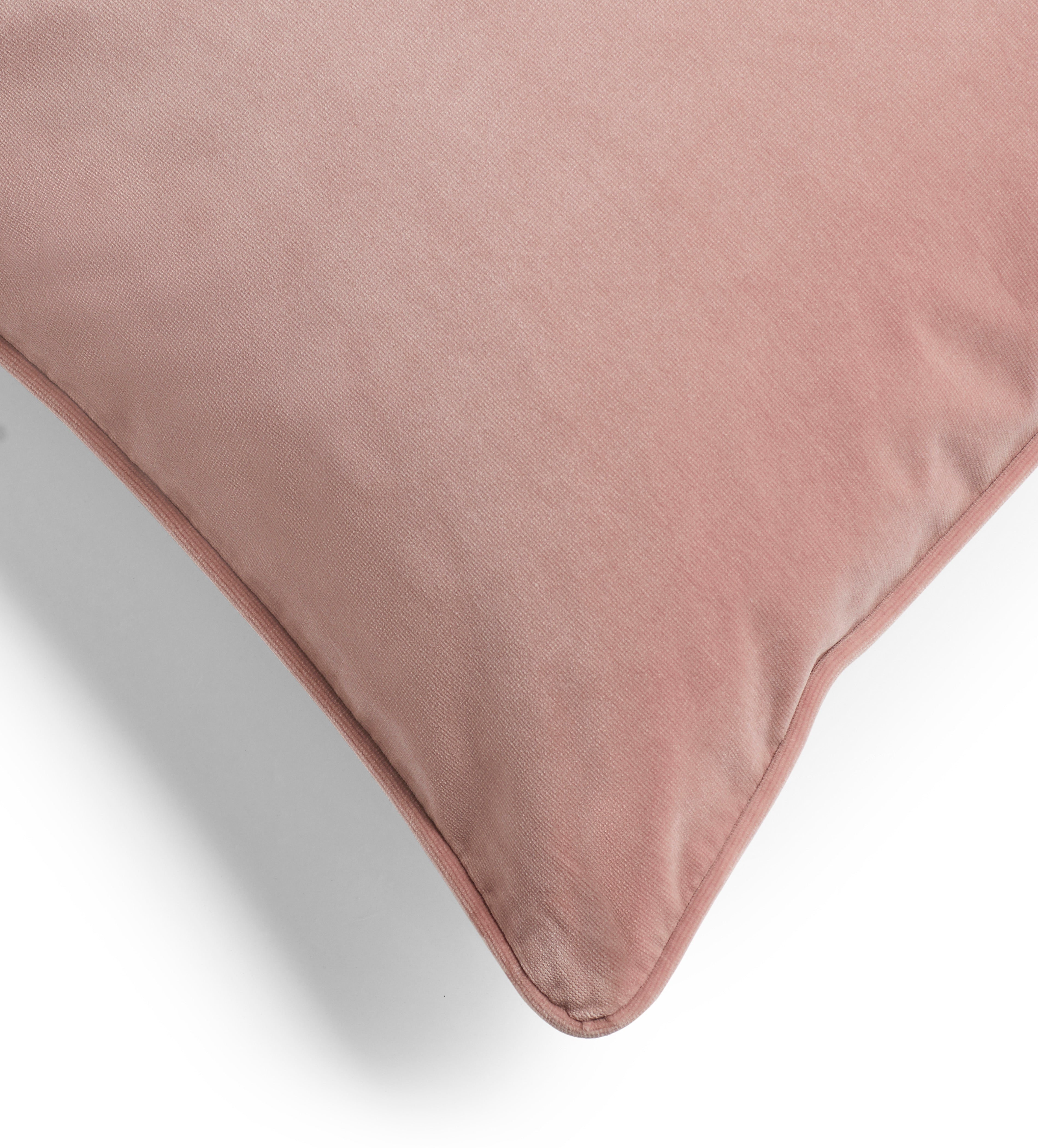 Vellus Velvet Cushion Cover - Old Rose Pink| OKA