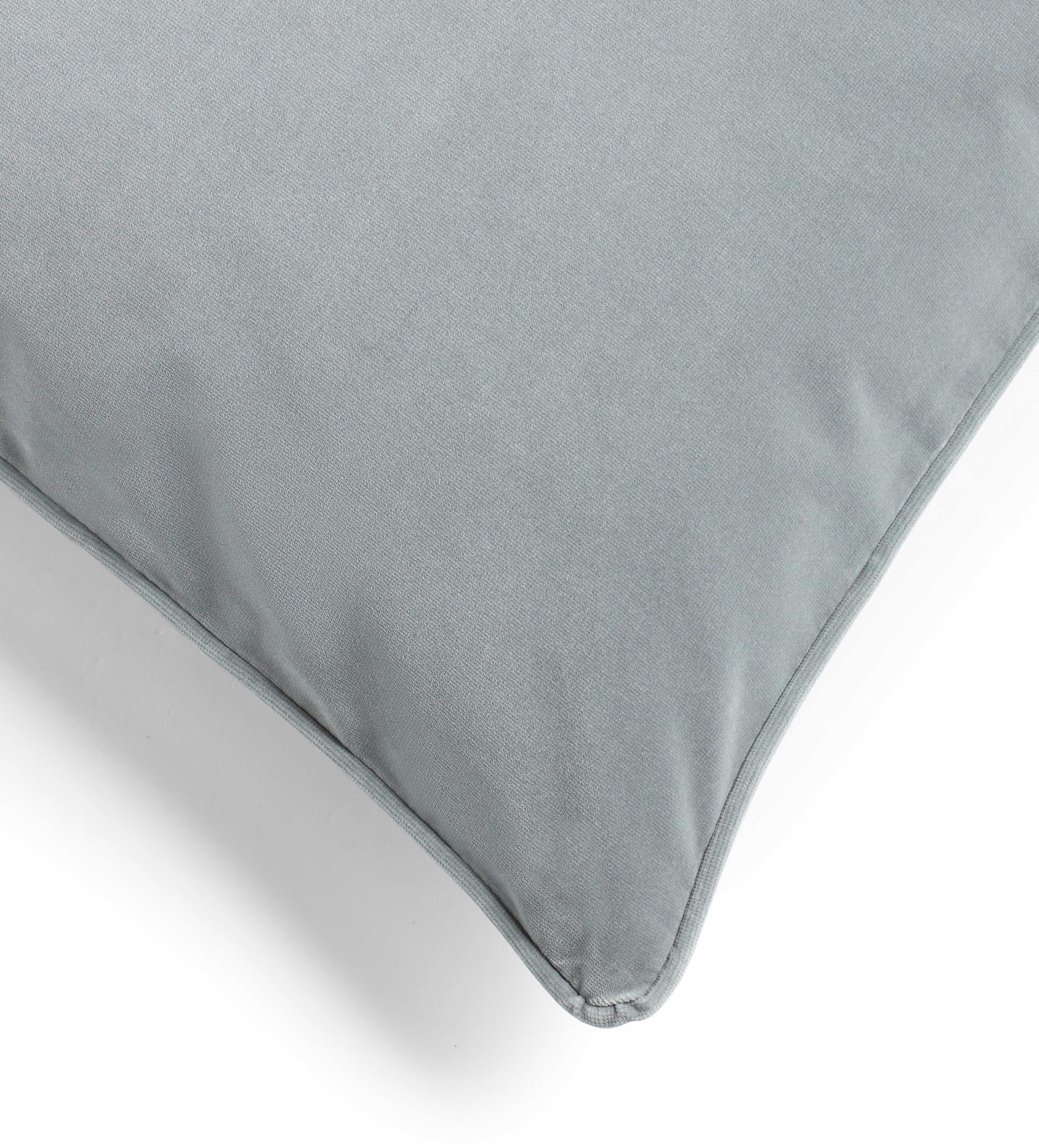 Vellus Velvet Cushion Cover - Pale Celadon