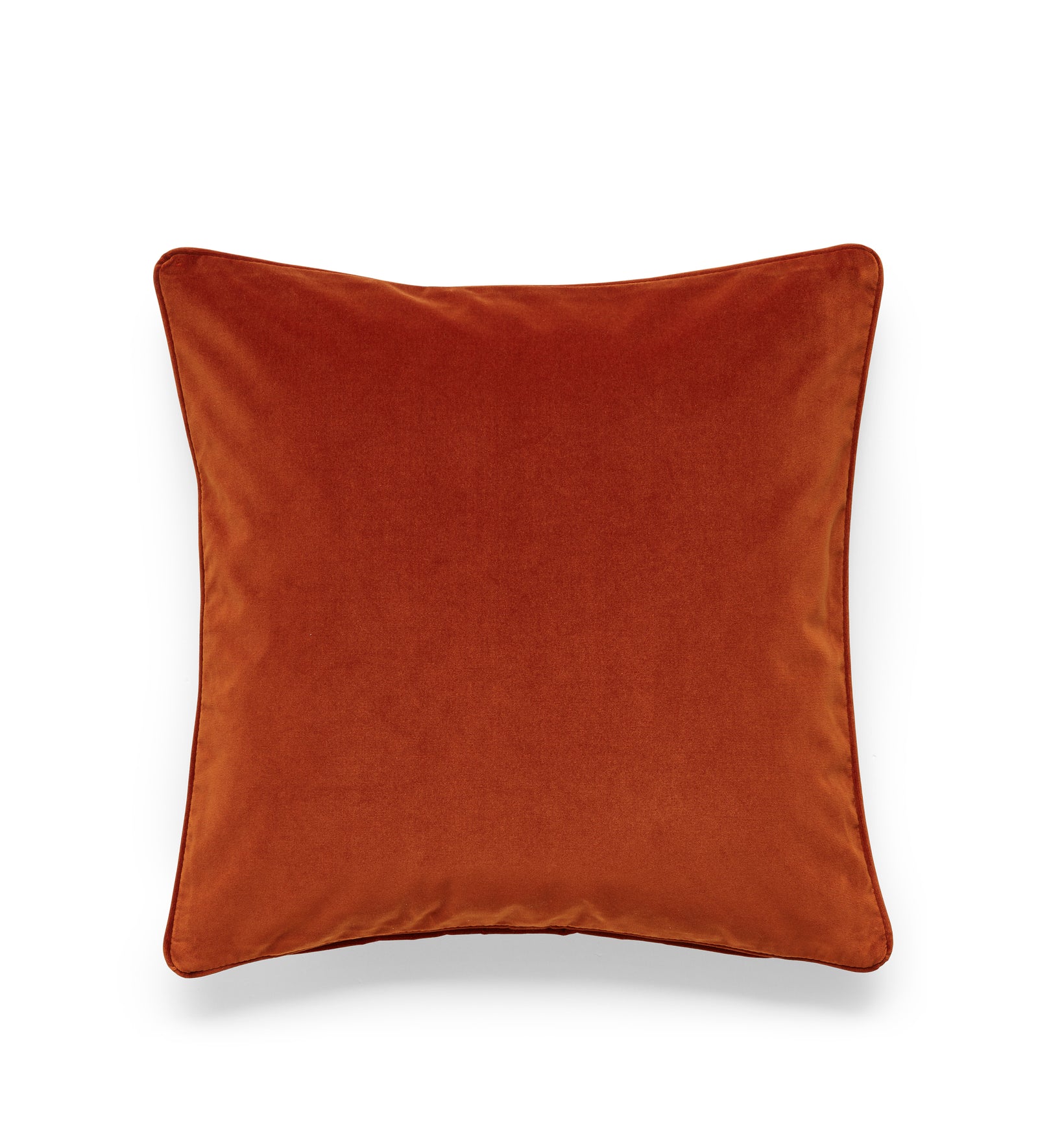 Vellus Velvet Cushion Cover - Spiced Orange