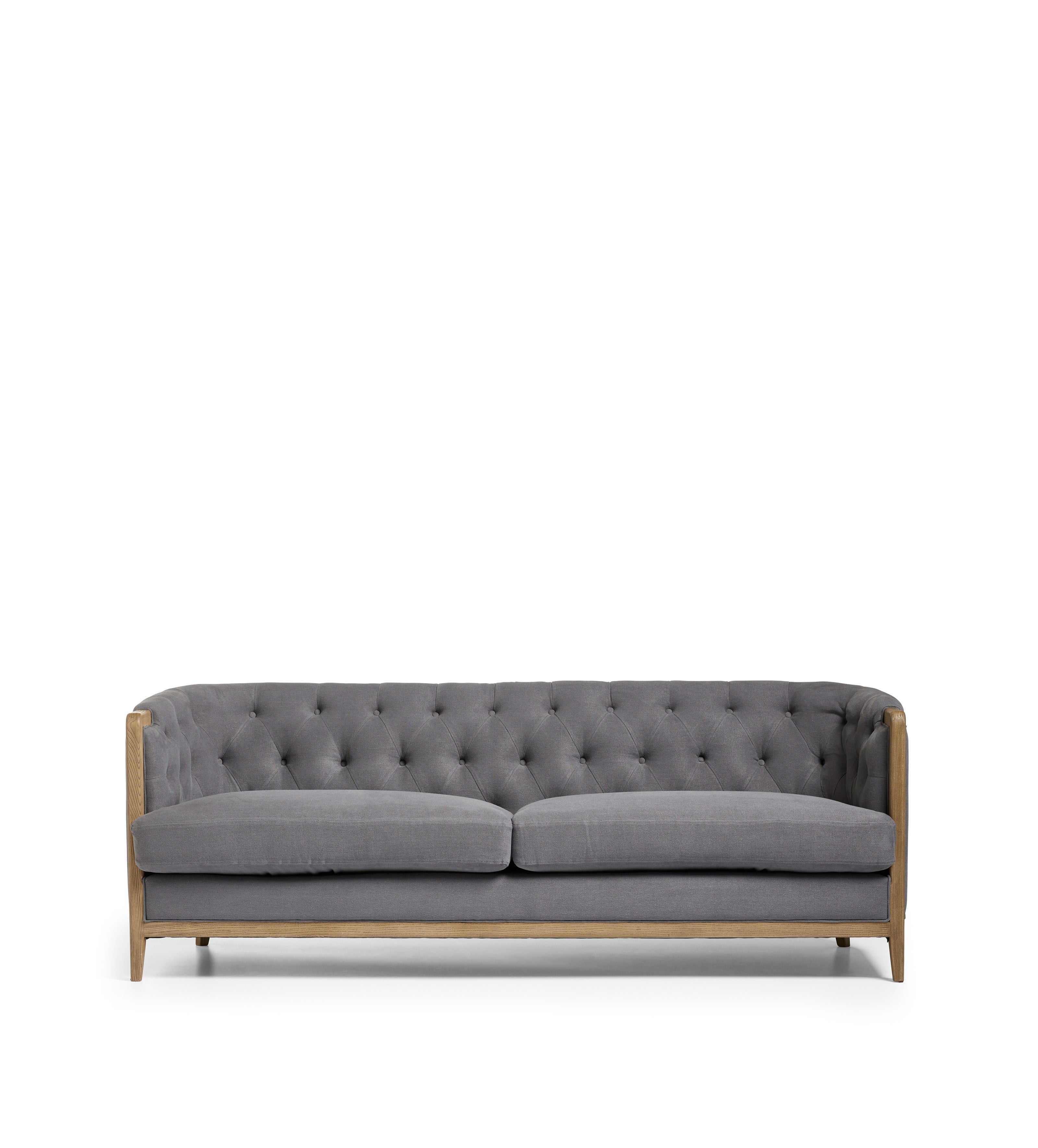 Venustas 2-Seater Sofa - Charcoal