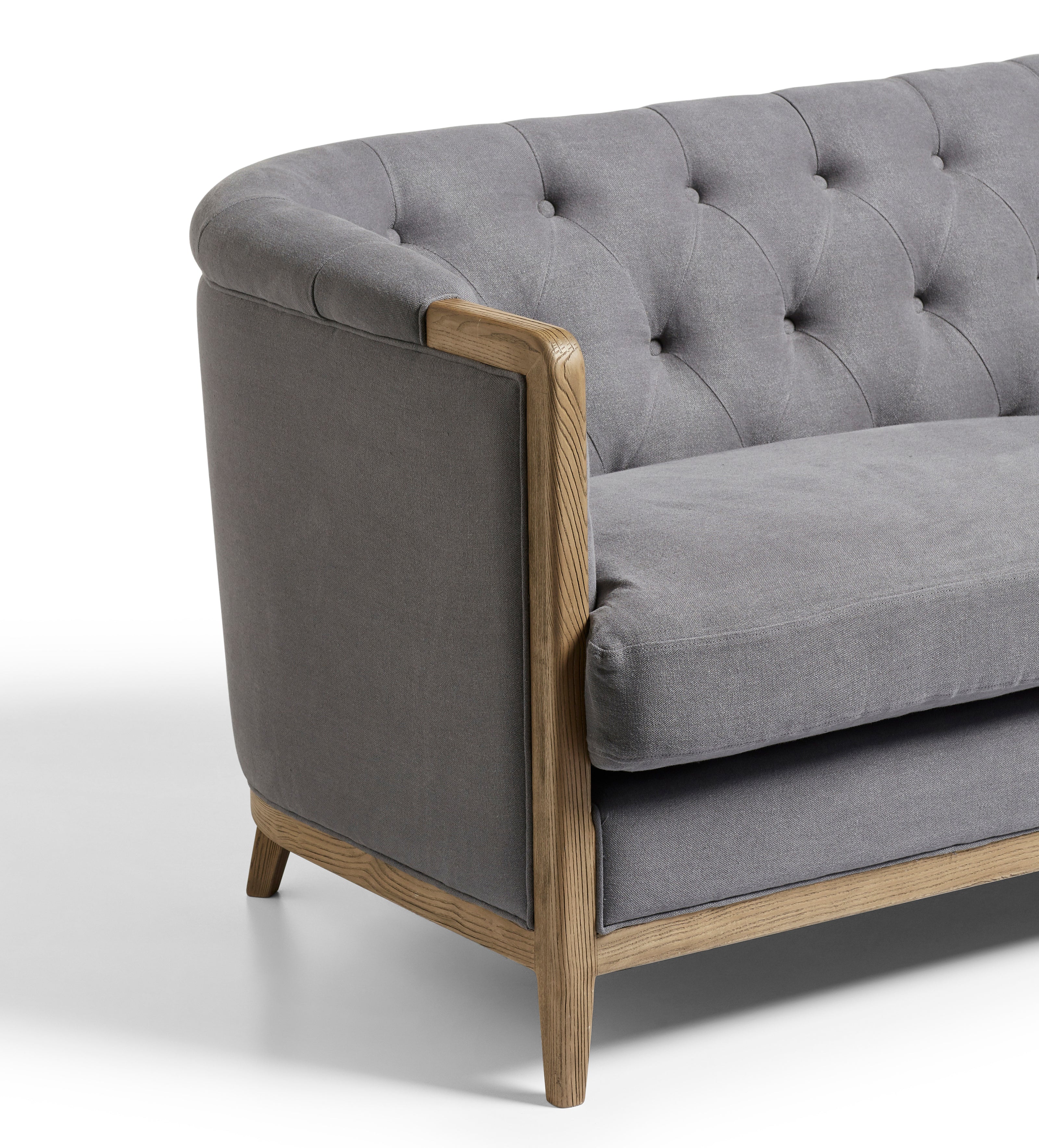 Venustas 2-Seater Sofa - Charcoal