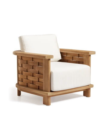 Verdandi Garden Armchair - Natural Teak