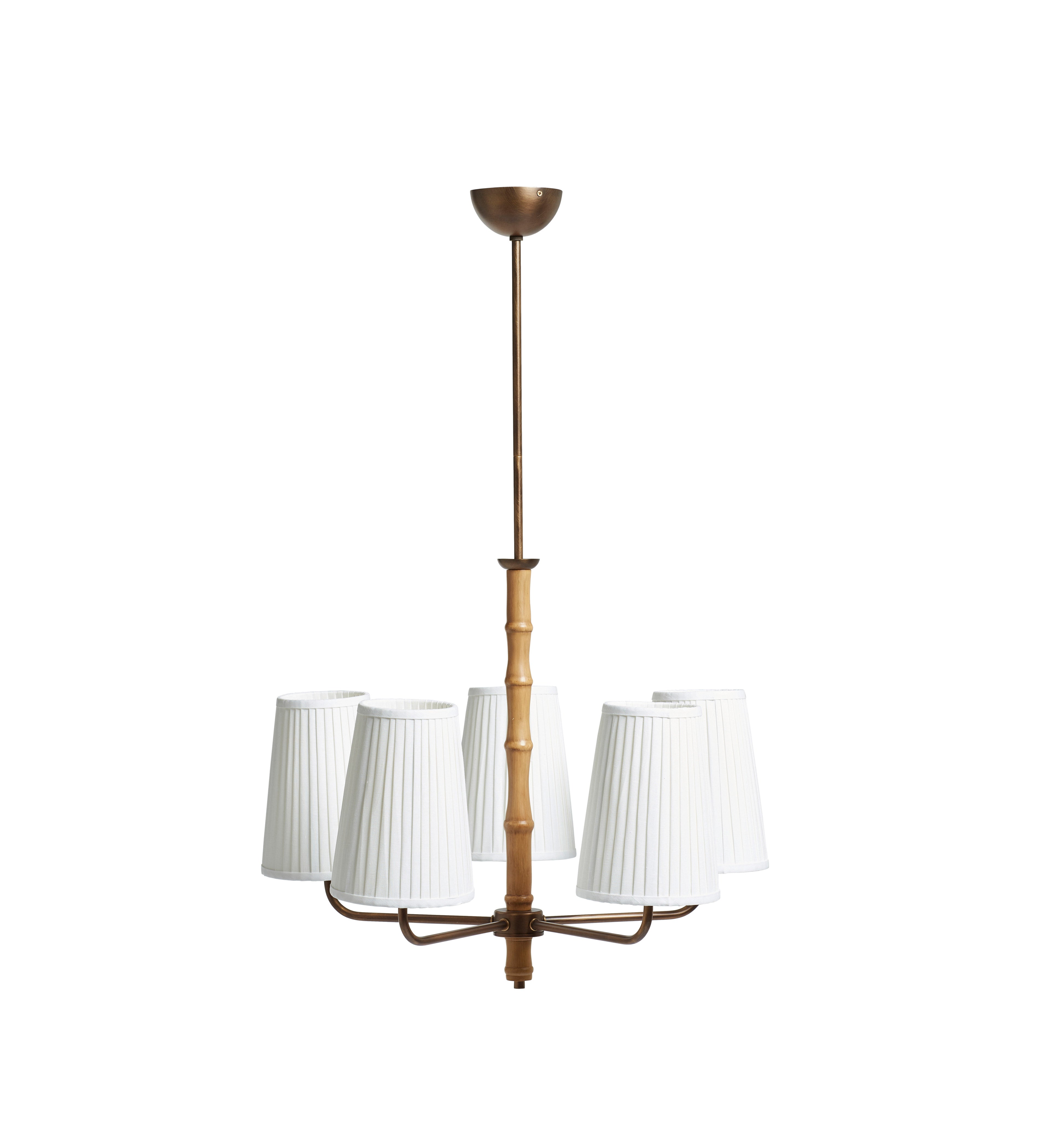 Verena Chandelier - Antique Brass | OKA
