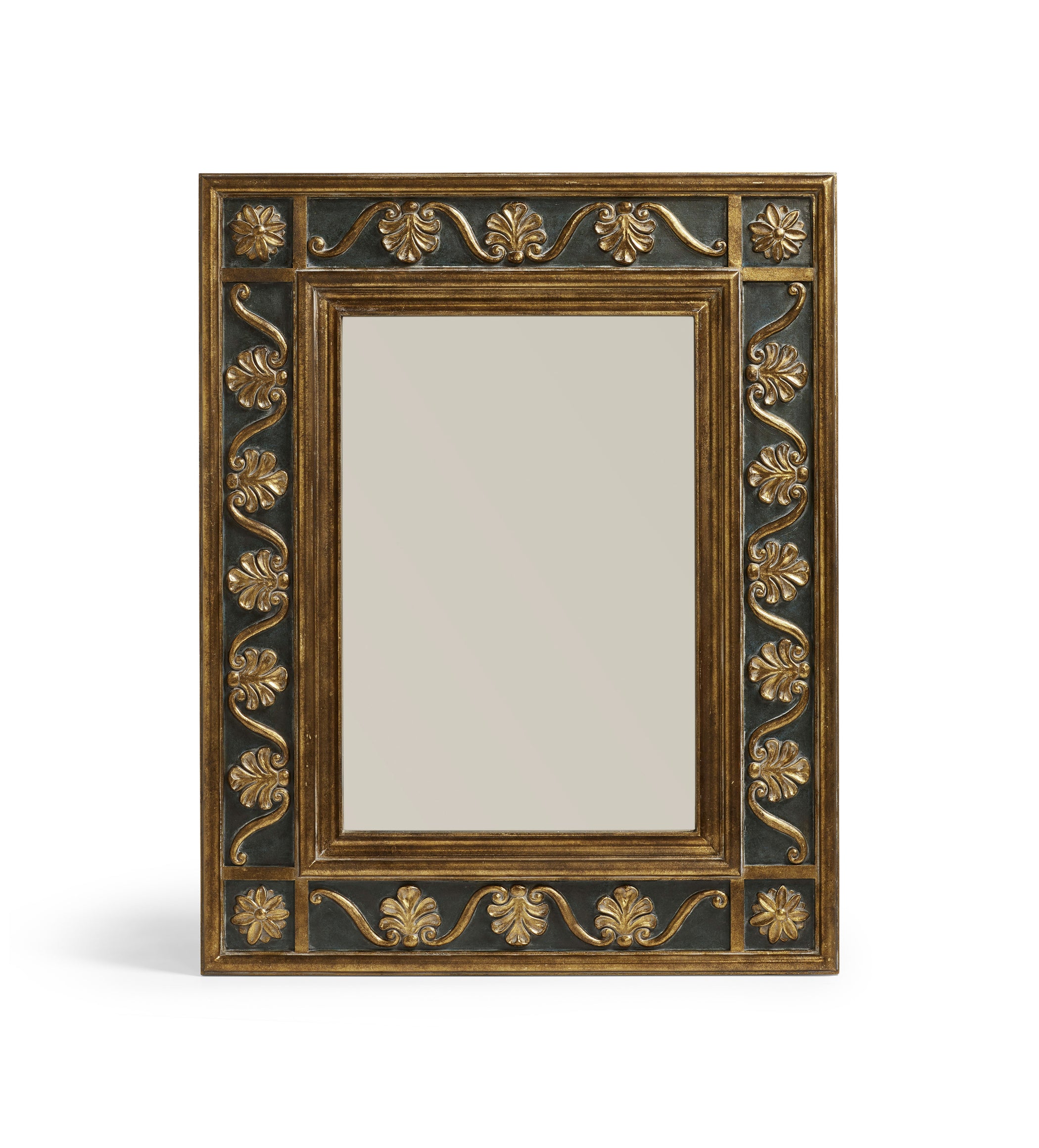 Vitruvius Mirror - Antique Gold