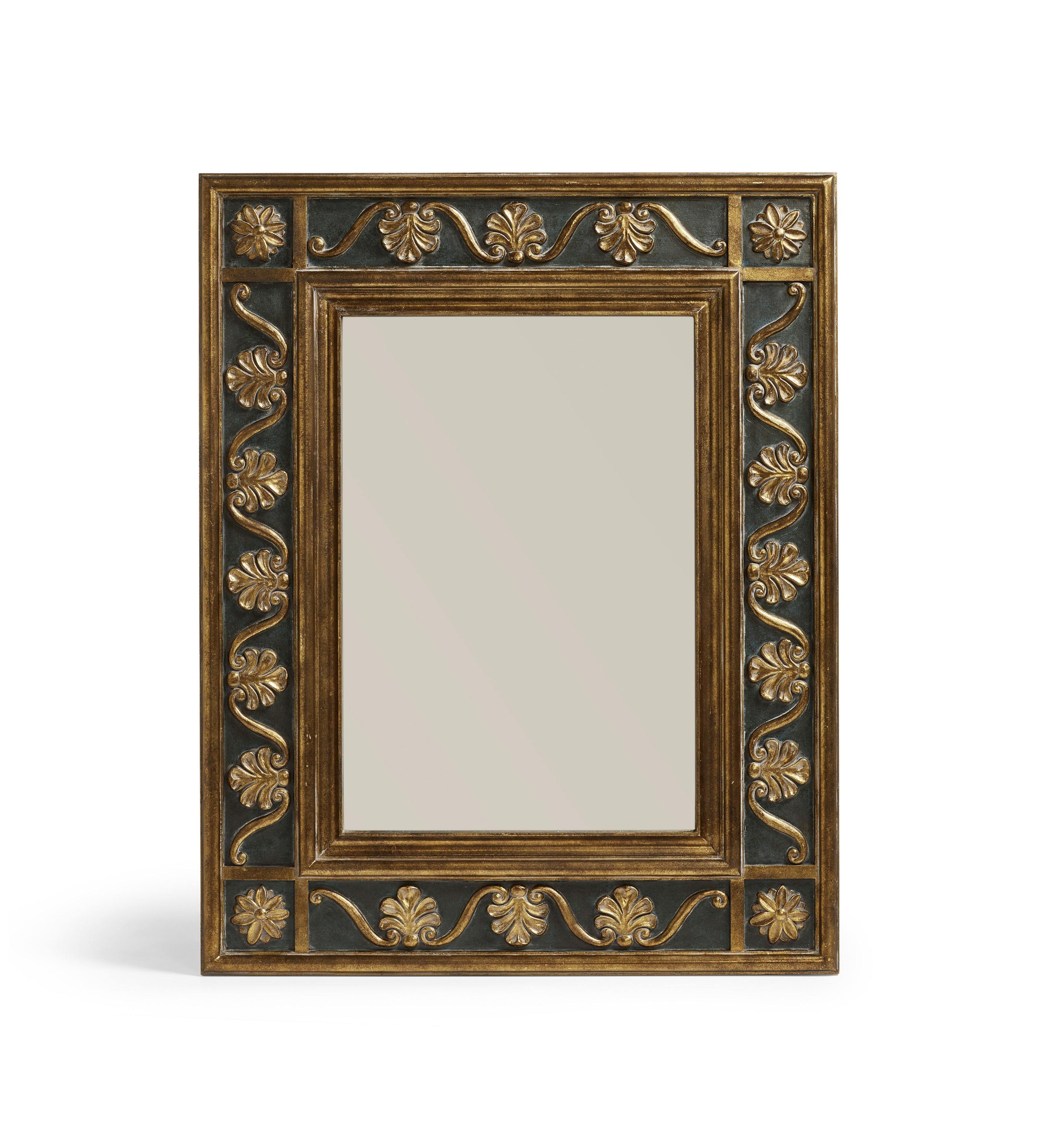 Vitruvius Mirror - Antique Gold