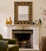 Vitruvius Mirror - Antique Gold