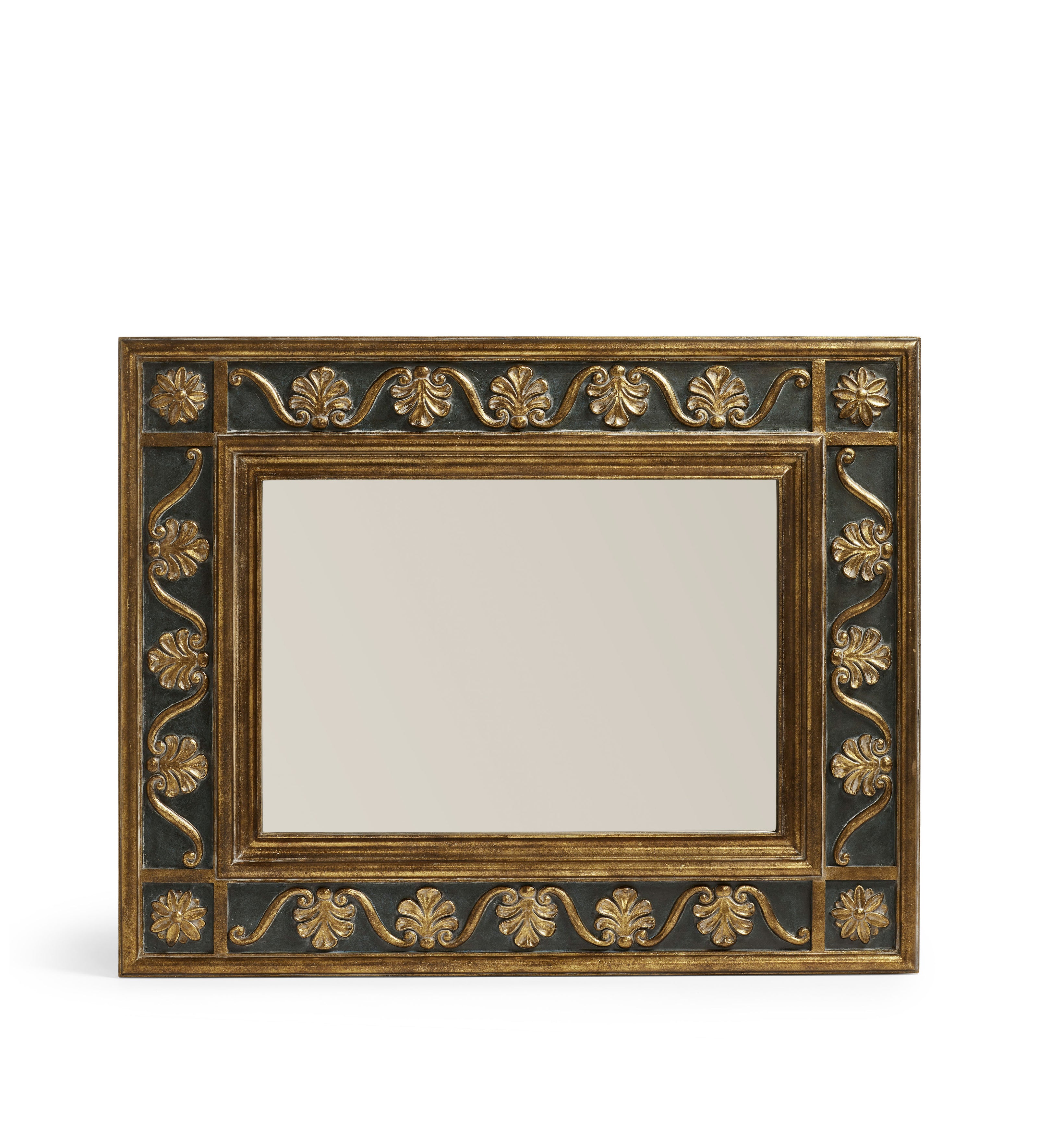 Vitruvius Mirror - Antique Gold