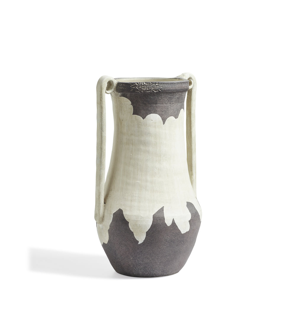 Volu Decorative Vase - Black/White