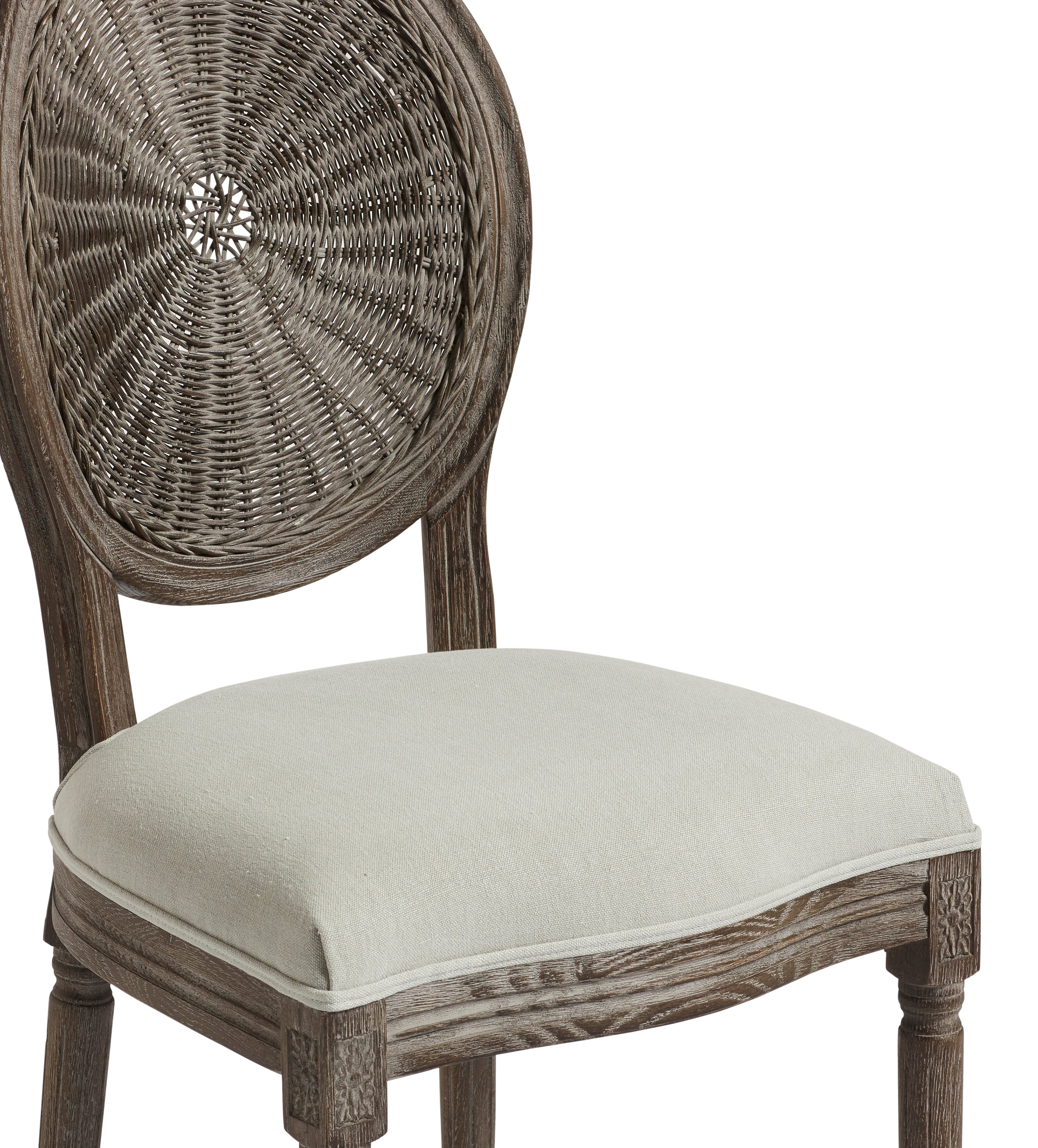 Washakie Linen Dining Chair - Stonewashed Eau de Nil