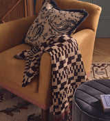 Wilde Cushion Cover - Blue/Natural