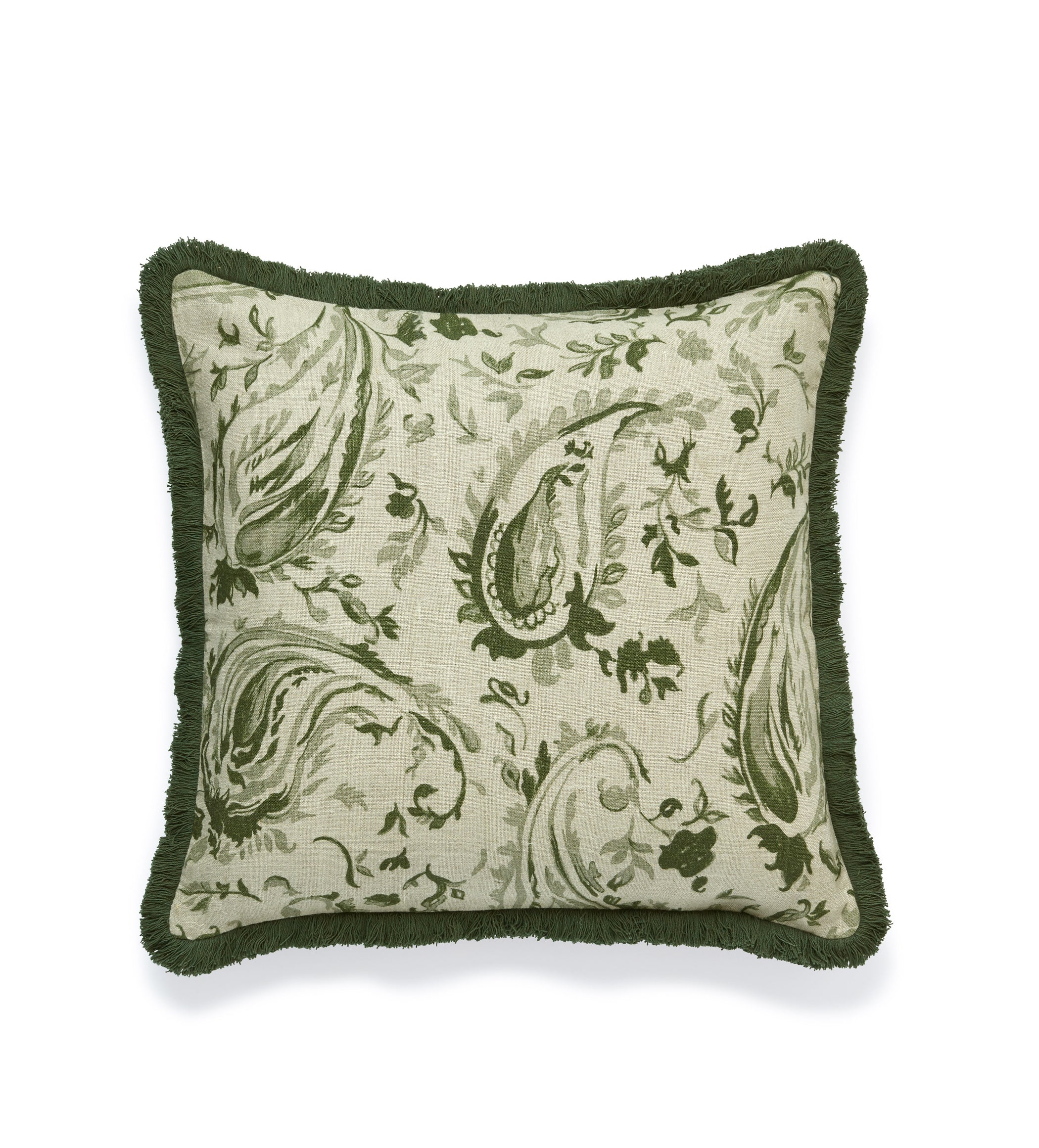 Wilde Cushion Cover - Sage/Terracotta