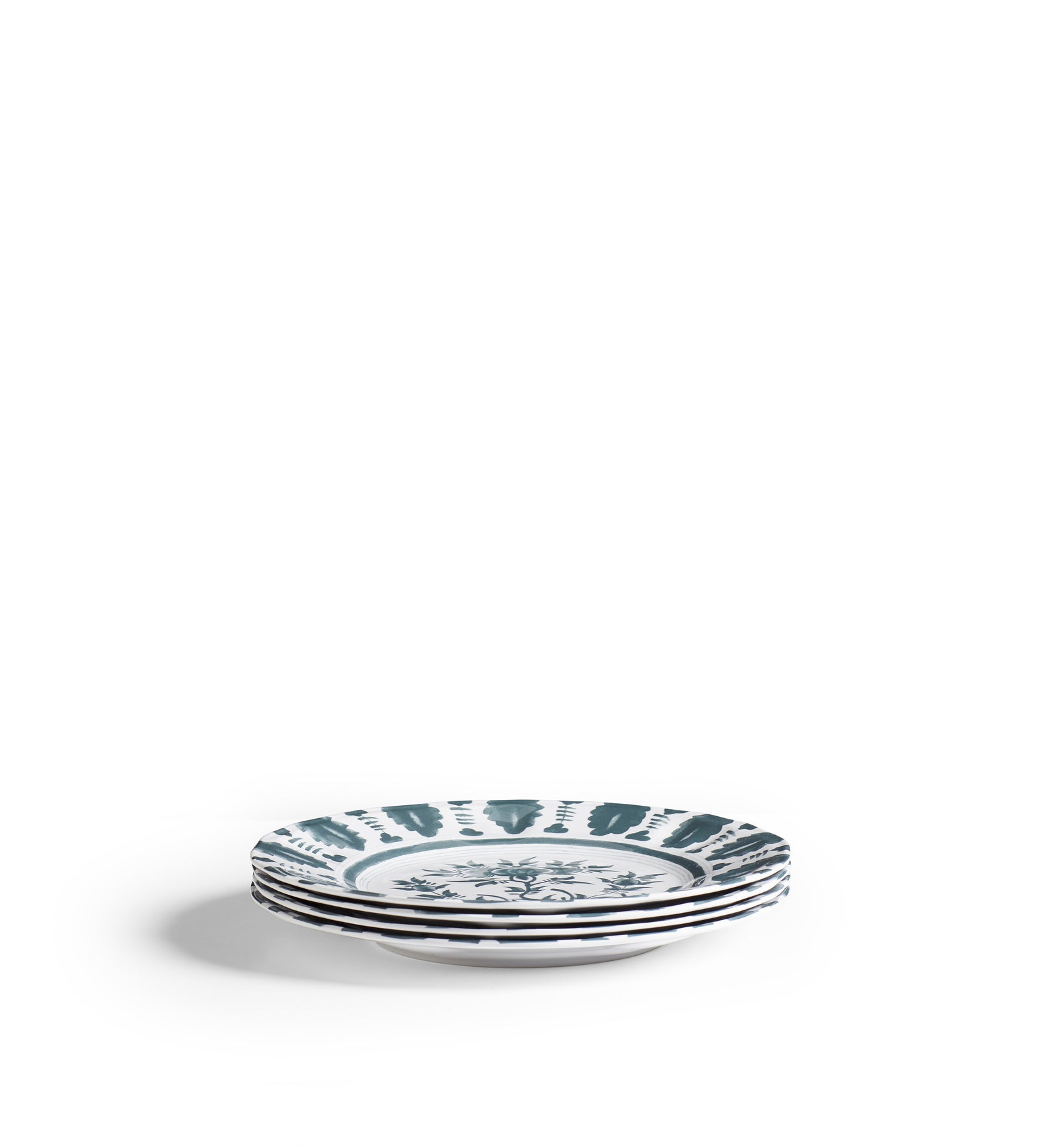 Yuhua Dinner Plates - Set of Four - Air Force Blue