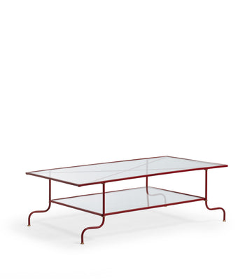 Yulan Coffee Table - Chinese Red
