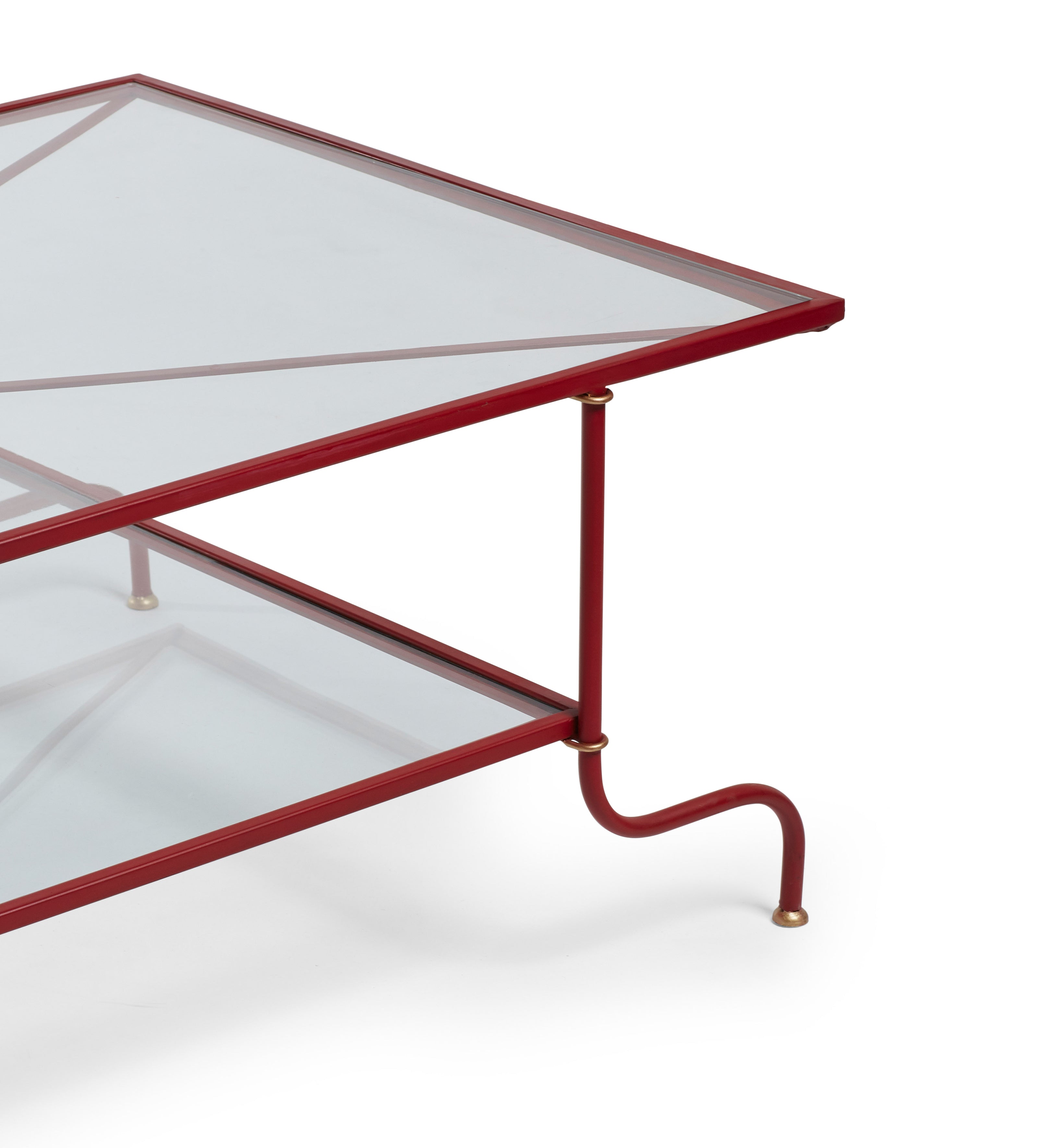 Yulan Coffee Table - Chinese Red