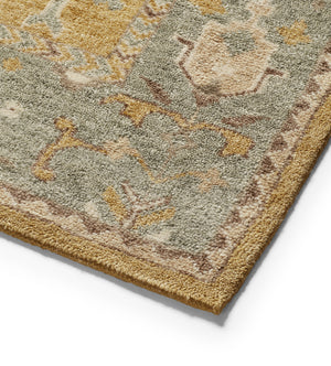 Zahra Rug 274x366cm - Ochre Yellow | OKA