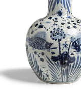 Large Zhoushan Vase - Blue/White
