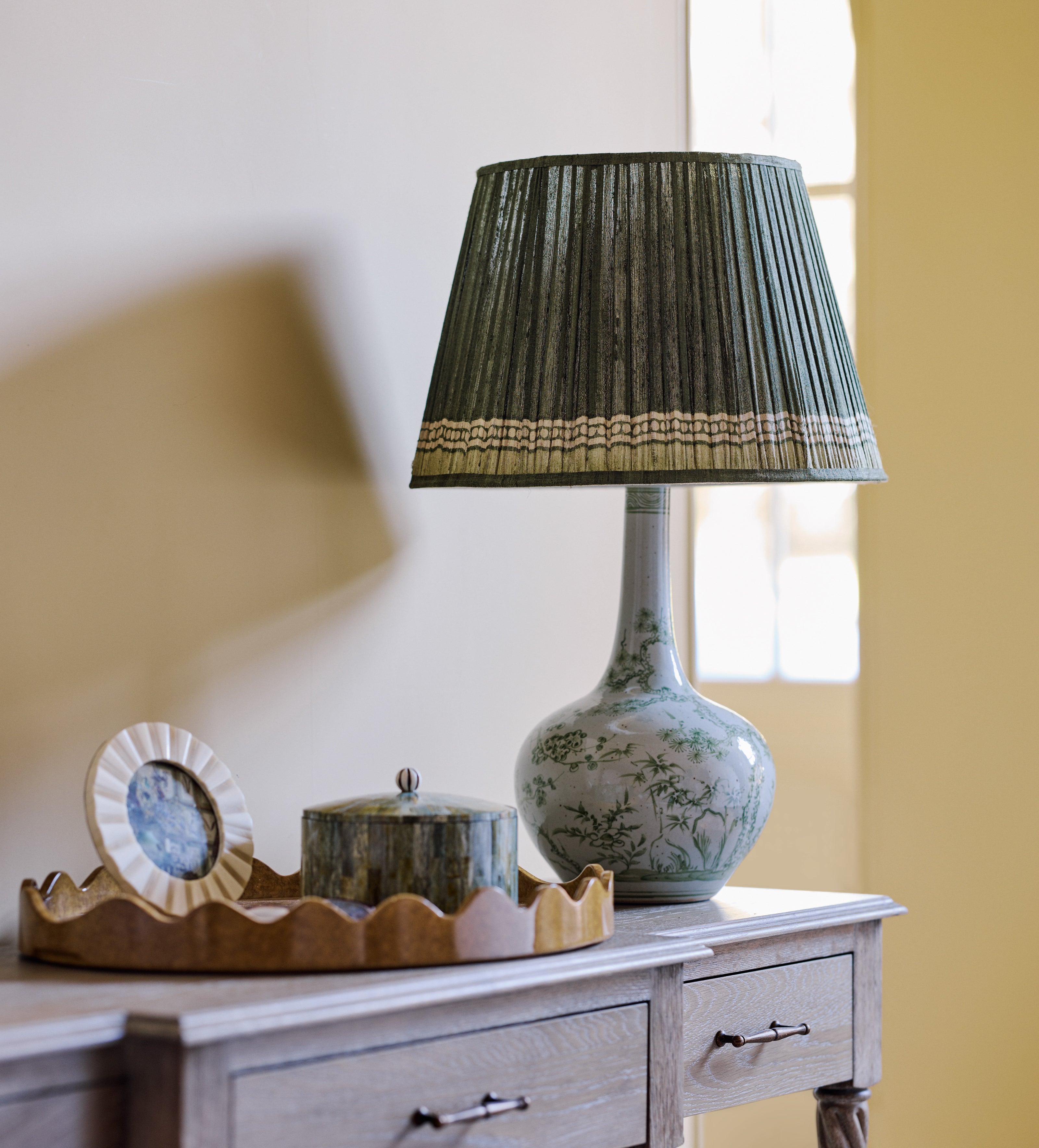 Zonglu Table Lamp Base - Green