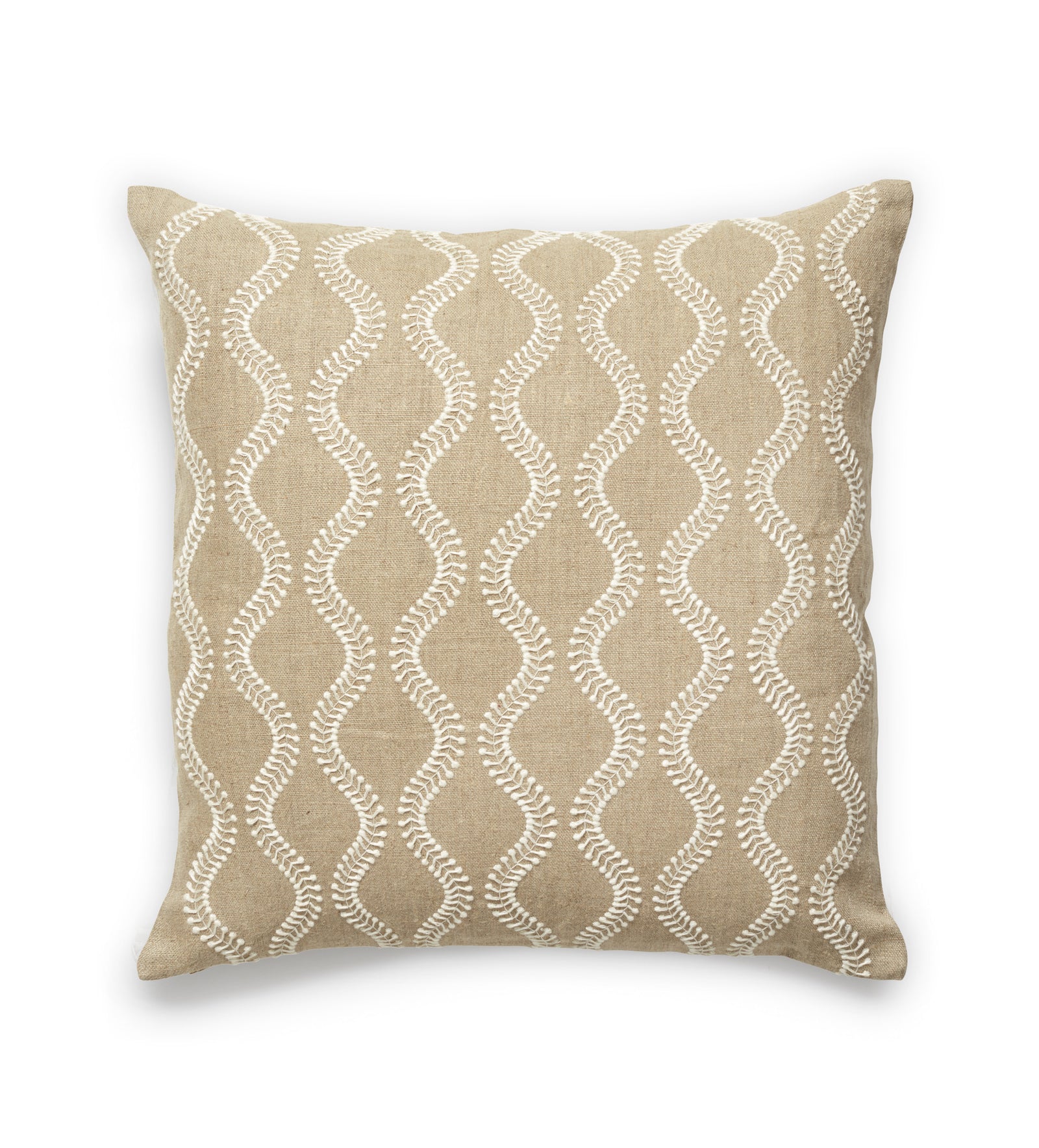 Zostera Cushion Cover - Chalk