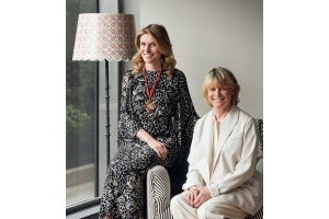 OKA Co-Founder Sue Jones and Cabana Magazine Founder Martina Mondadori