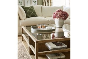 The Alexey Coffee Table - Weathered Oak