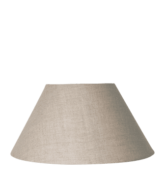 35.5cm Empire Linen Lampshade - Natural